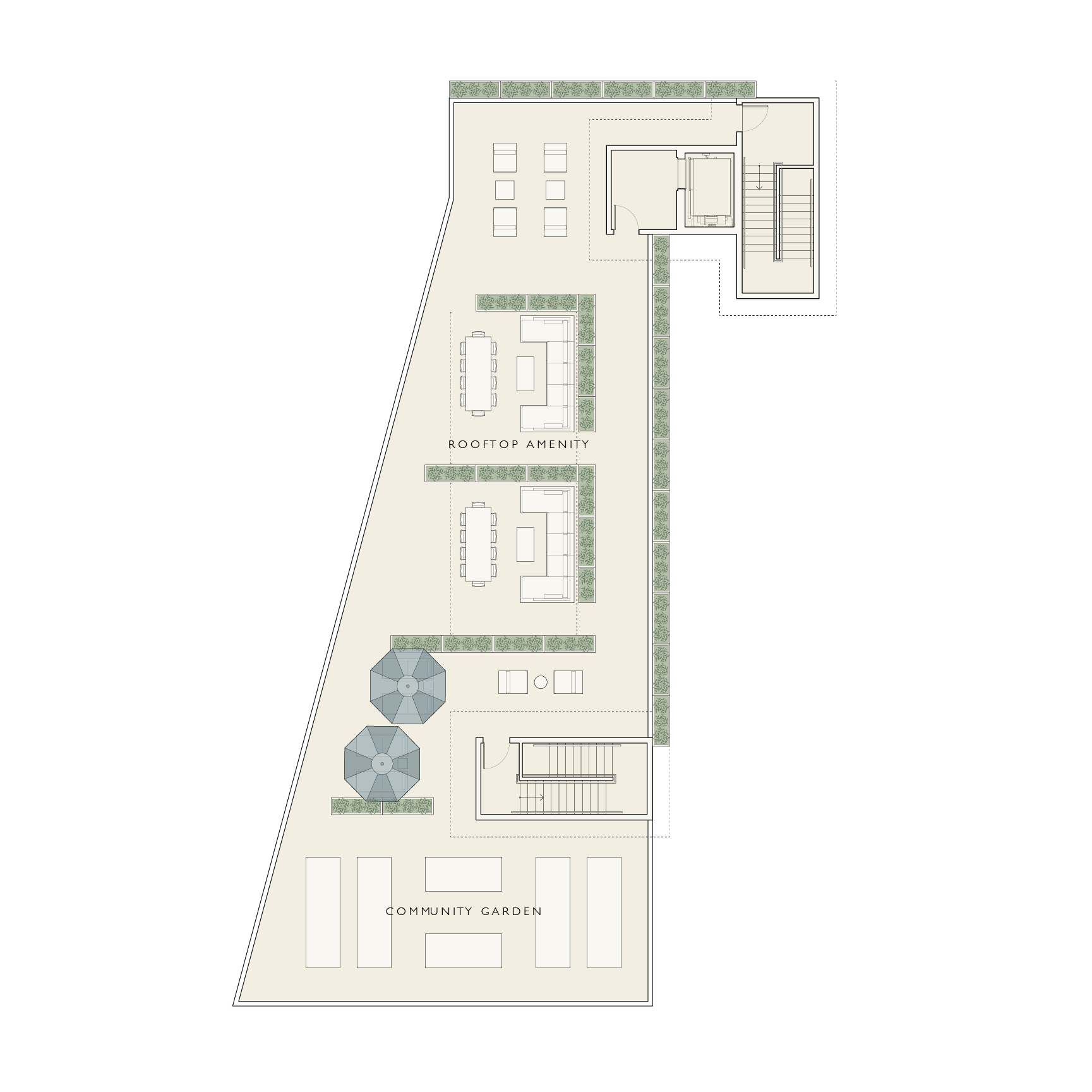 Fellow - Guildford Rooftop Amenities Map